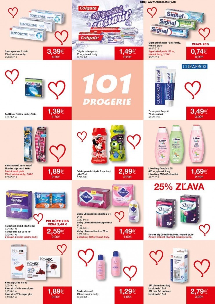 leták 101 Drogerie akčná ponuka strana 5 leták 101 Drogerie akčná ponuka strana 5