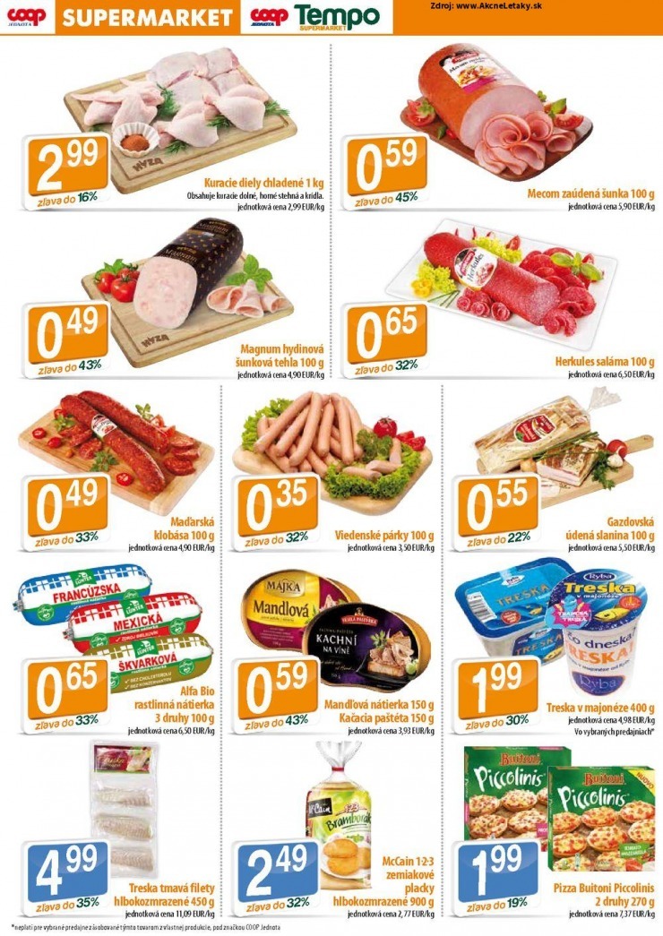 leták extra ponuka COOP strana 2 leták extra ponuka COOP strana 2