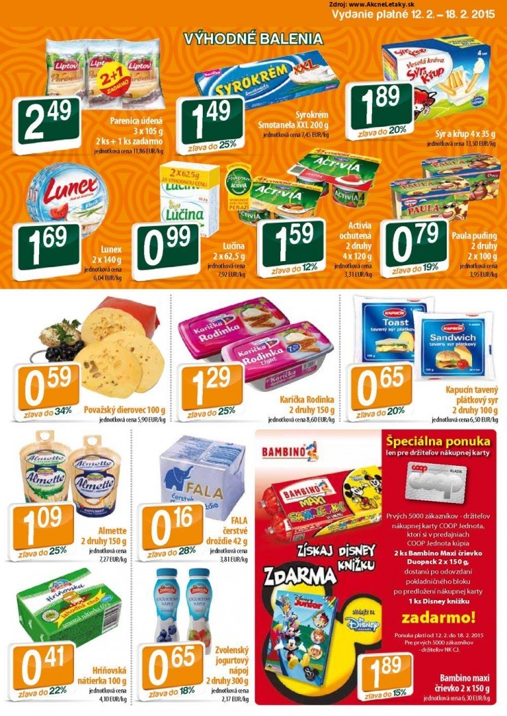leták extra ponuka COOP strana 3 leták extra ponuka COOP strana 3