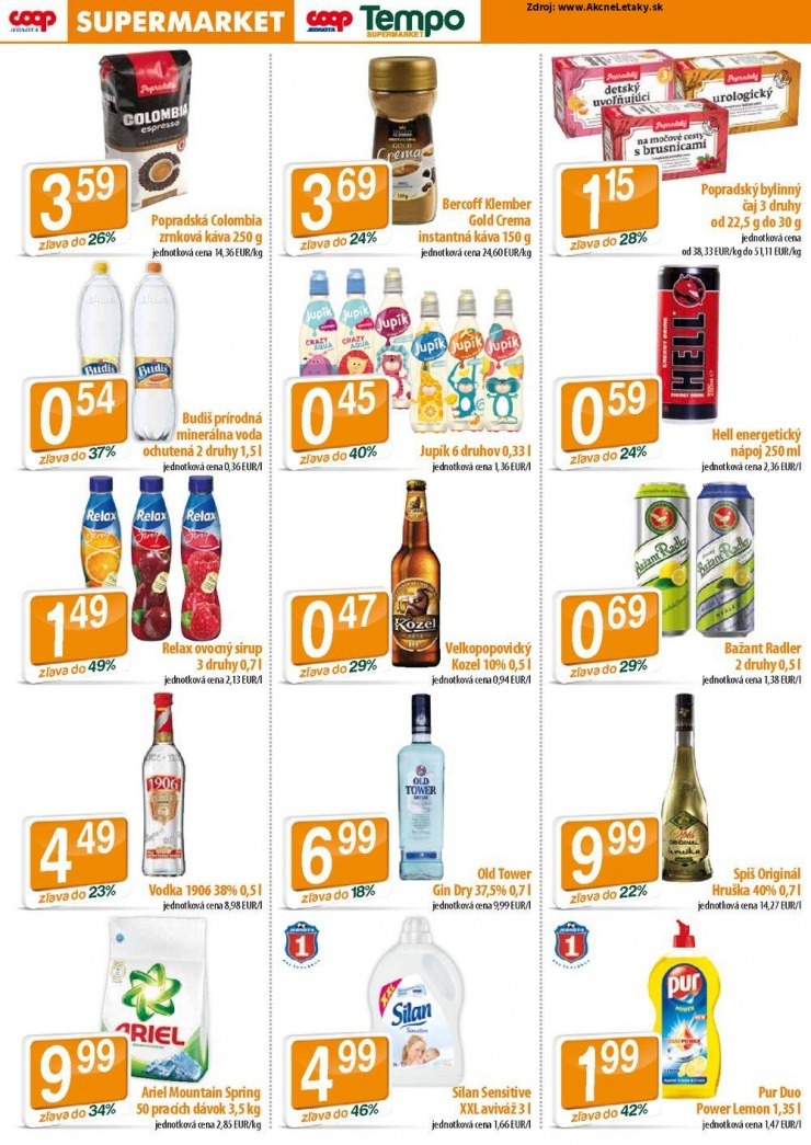 leták extra ponuka COOP strana 6 leták extra ponuka COOP strana 6