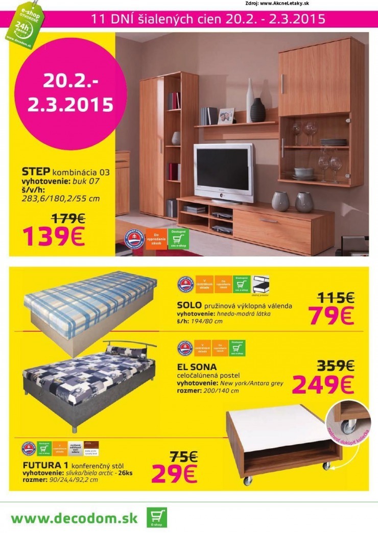 leták akciový leták Decodom strana 20 leták akciový leták Decodom strana 20