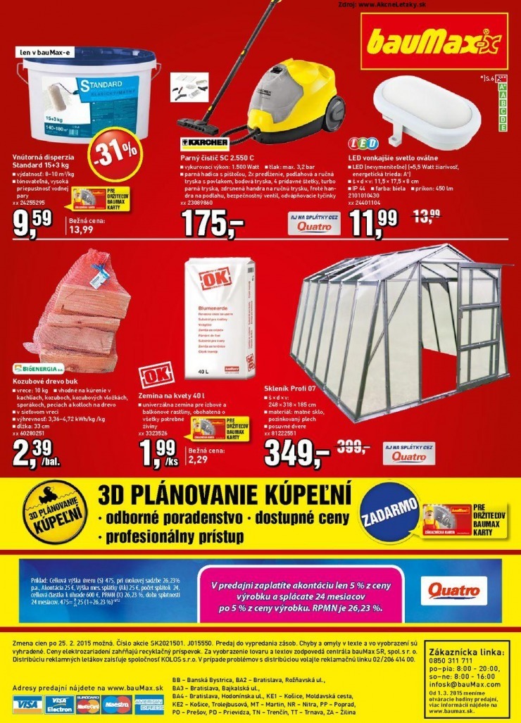 leták akčná ponuka bauMax strana 16 leták akčná ponuka bauMax strana 16