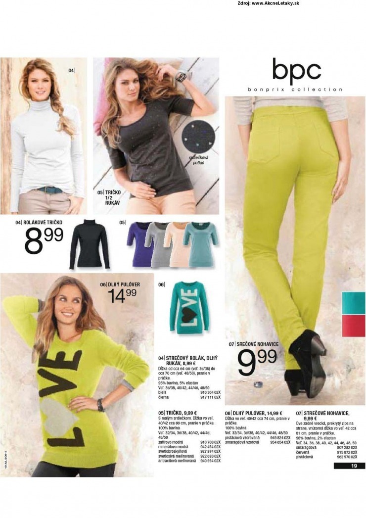 leták leták BonPrix - SWEET PASTELS strana 21 leták leták BonPrix - SWEET PASTELS strana 21