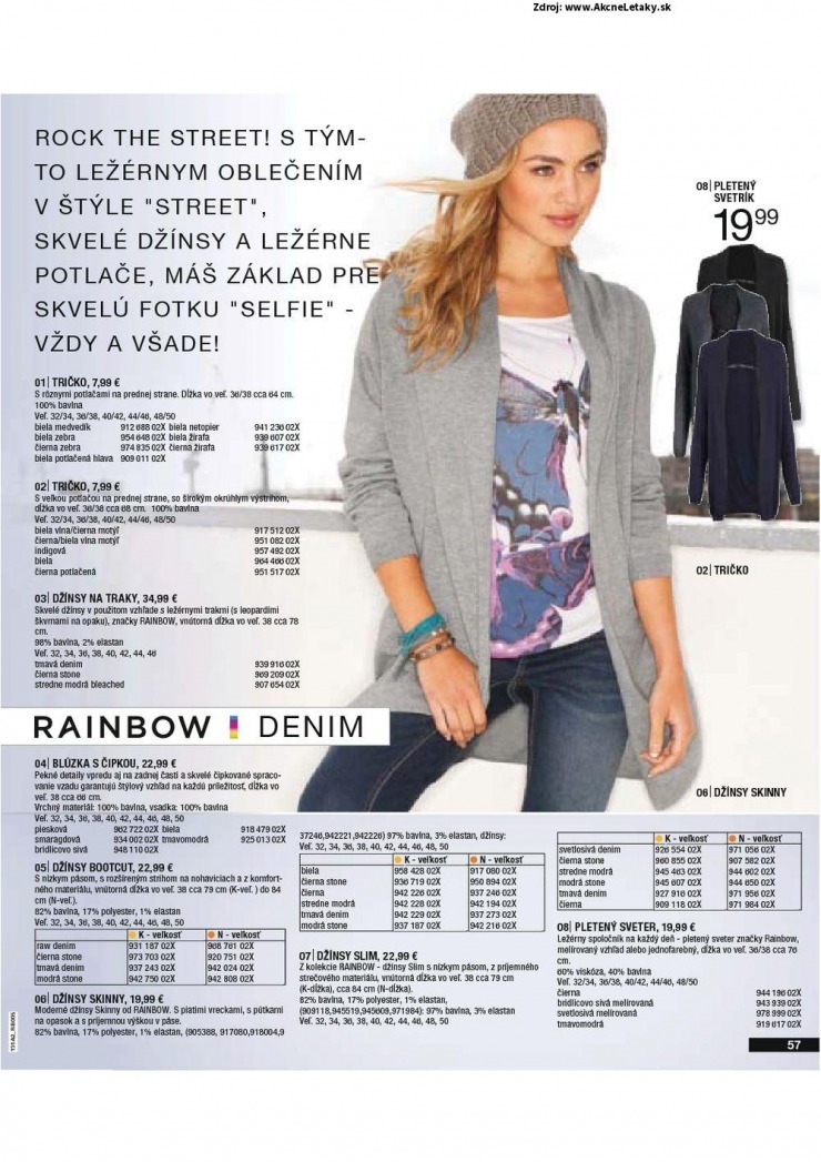 leták leták BonPrix - SWEET PASTELS strana 59 leták leták BonPrix - SWEET PASTELS strana 59