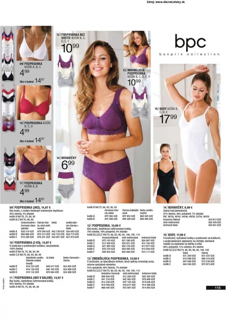 leták leták BonPrix - SWEET PASTELS strana 117 leták leták BonPrix - SWEET PASTELS strana 117