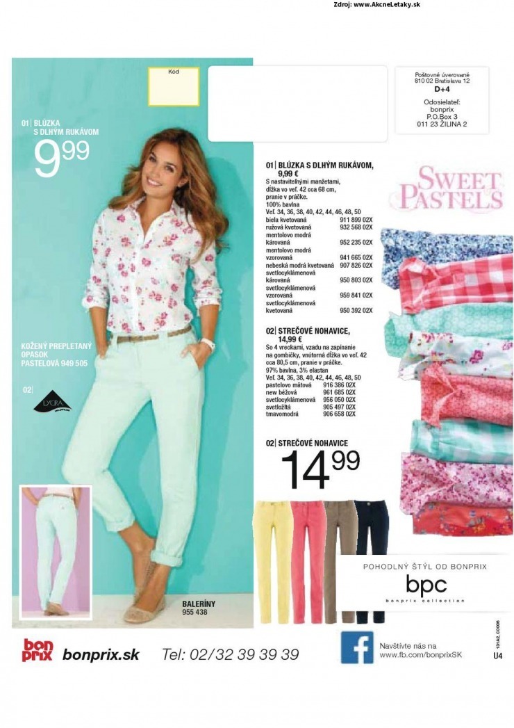 leták leták BonPrix - SWEET PASTELS strana 148 leták leták BonPrix - SWEET PASTELS strana 148