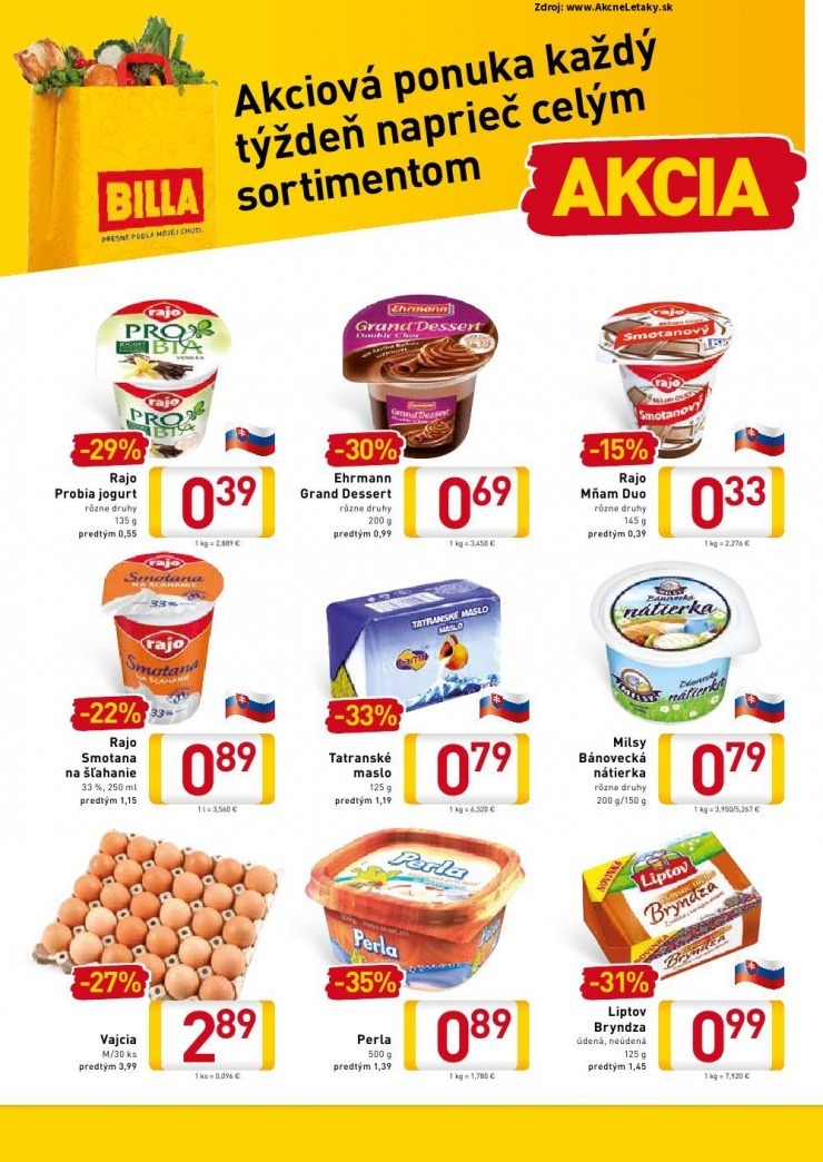 leták Billa akciový leták strana 2 leták Billa akciový leták strana 2