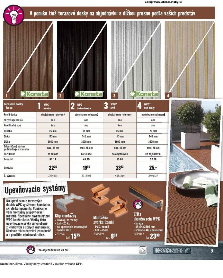 leták akčný leták HORNBACH strana 9 leták akčný leták HORNBACH strana 9