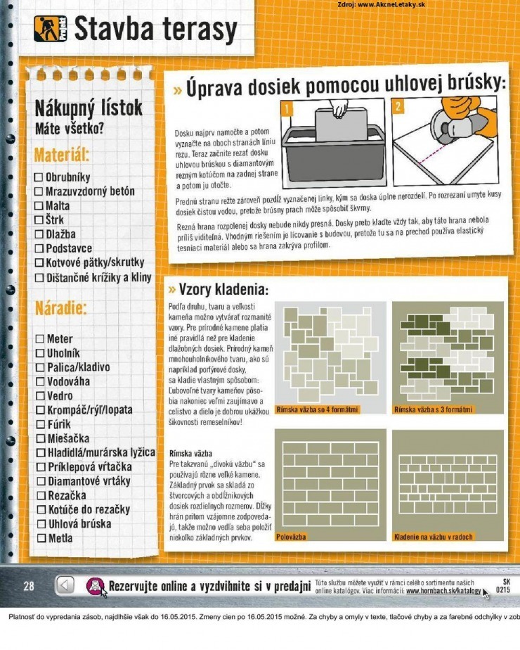 leták akčný leták HORNBACH strana 28 leták akčný leták HORNBACH strana 28