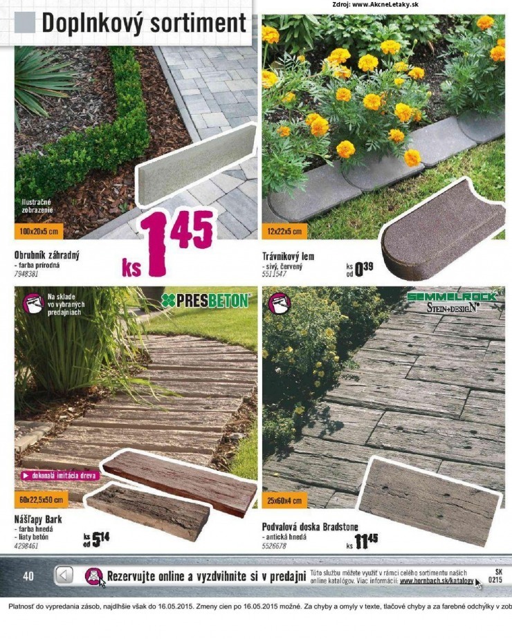leták akčný leták HORNBACH strana 40 leták akčný leták HORNBACH strana 40