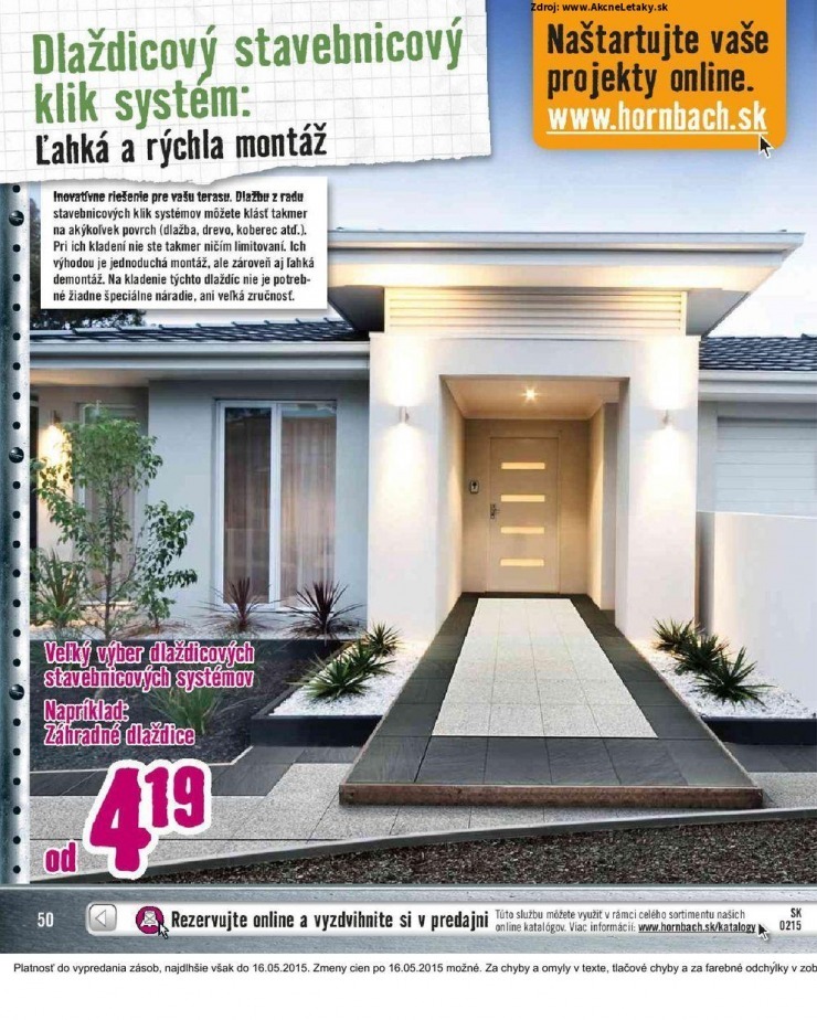 leták akčný leták HORNBACH strana 50 leták akčný leták HORNBACH strana 50
