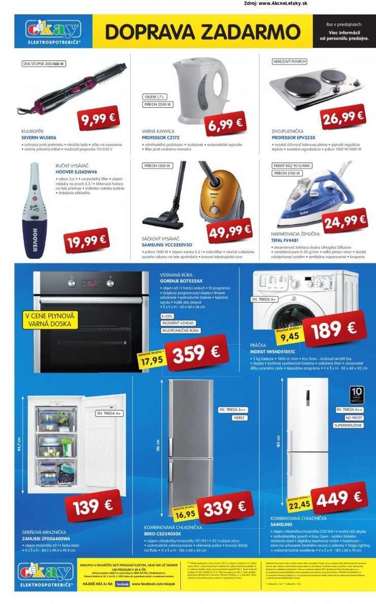 leták Okay leták - skutočné zľavy strana 4 leták Okay leták - skutočné zľavy strana 4