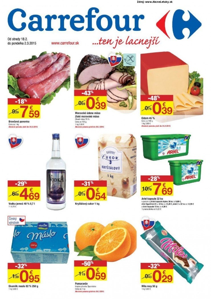 leták extra Carrefour leták strana 1 leták extra Carrefour leták strana 1
