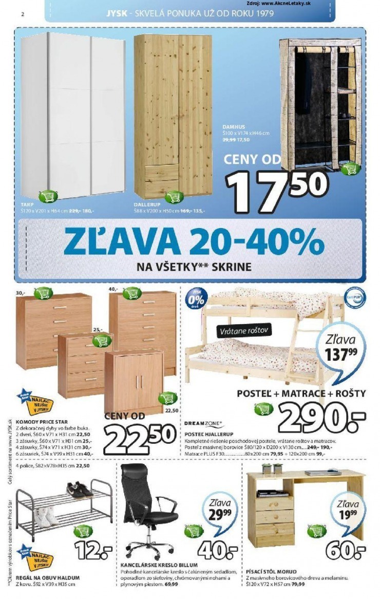 leták extra leták Jysk strana 2 leták extra leták Jysk strana 2