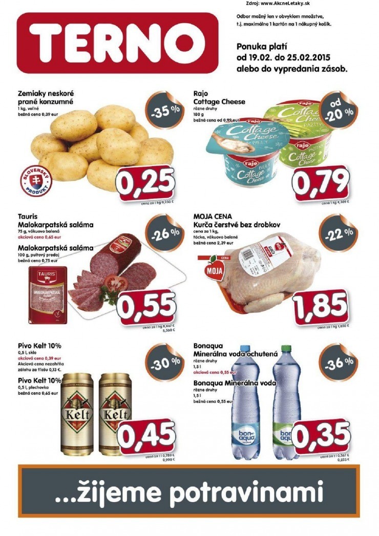 leták špeciálna leták TERNO strana 1 leták špeciálna leták TERNO strana 1