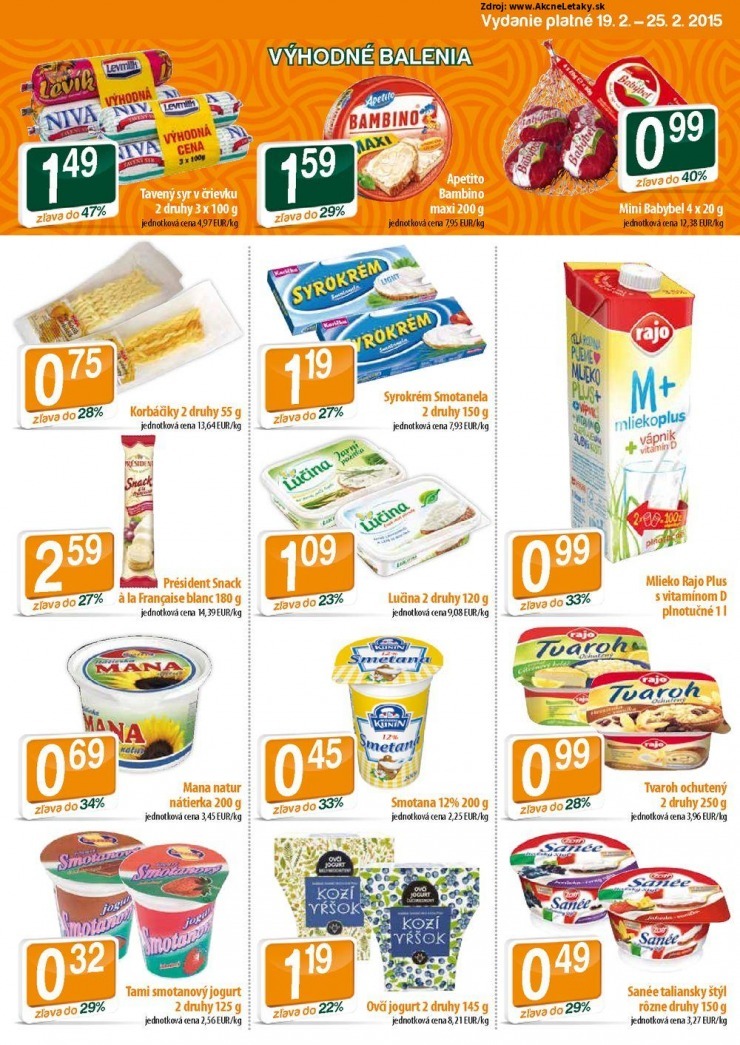 leták akciový leták COOP Jednota strana 3 leták akciový leták COOP Jednota strana 3