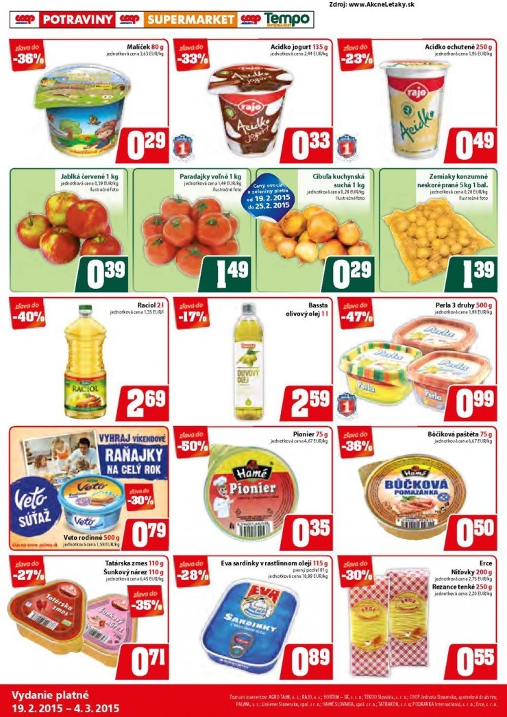 leták COOP extra leták strana 4 leták COOP extra leták strana 4