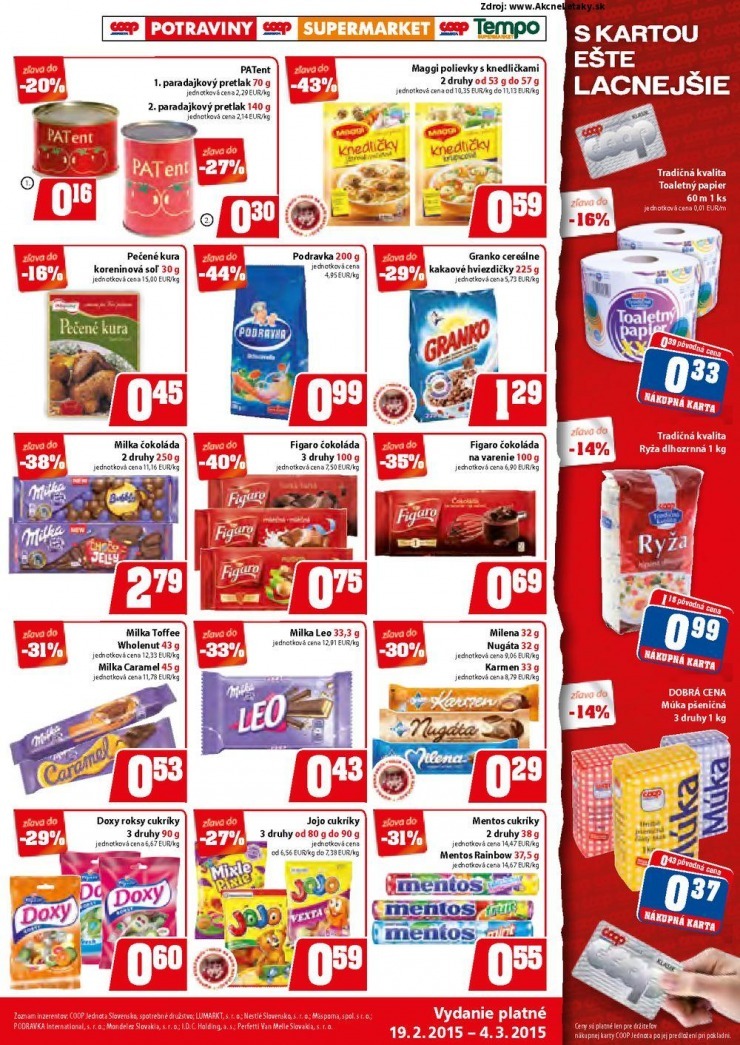 leták COOP extra leták strana 5 leták COOP extra leták strana 5