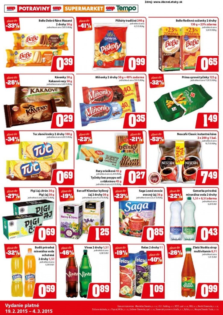 leták COOP extra leták strana 6 leták COOP extra leták strana 6