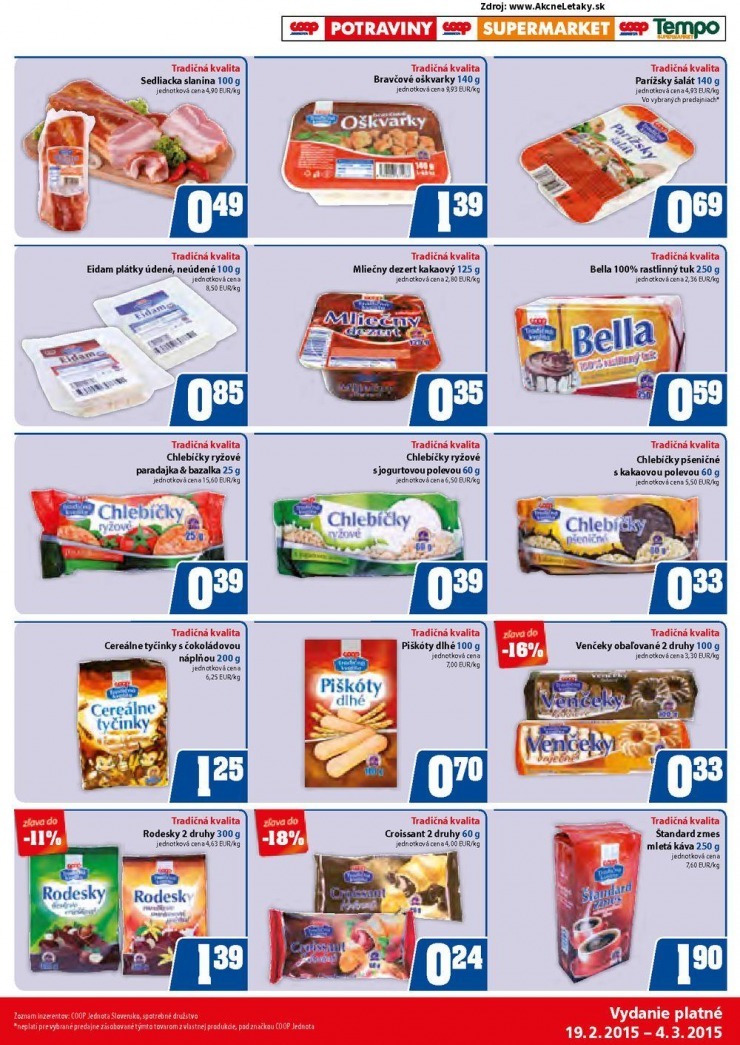 leták COOP extra leták strana 9 leták COOP extra leták strana 9