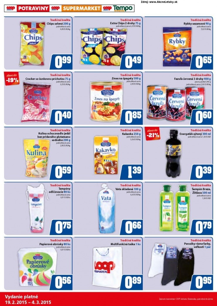 leták COOP extra leták strana 10 leták COOP extra leták strana 10