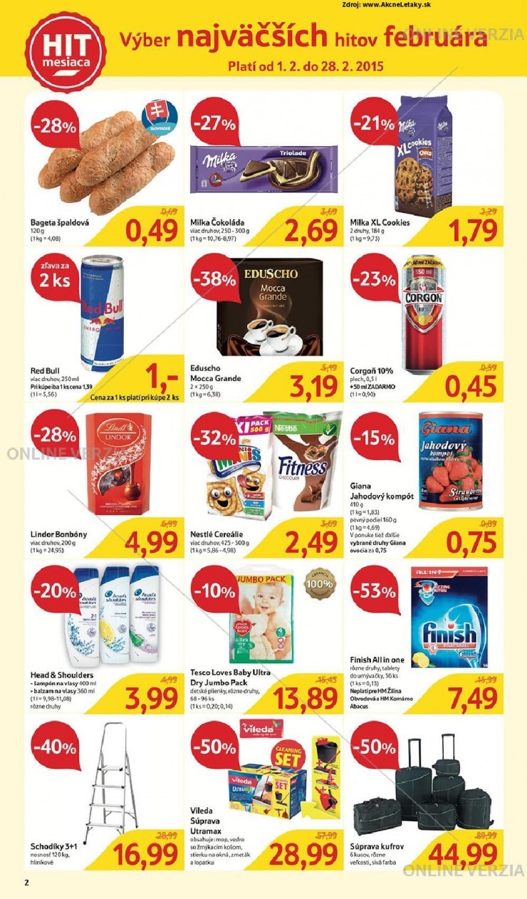 leták Tesco extra ponuka strana 2 leták Tesco extra ponuka strana 2