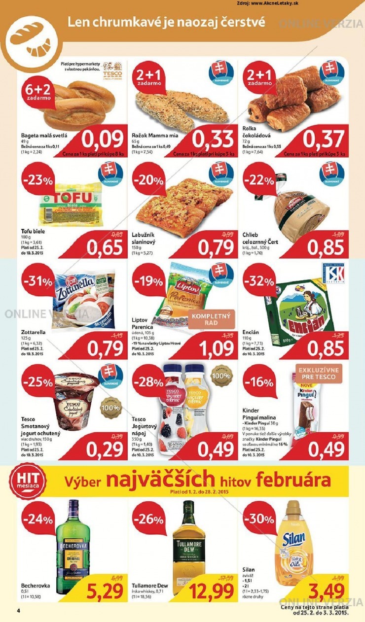 leták špeciálny Tesco leták strana 4 leták špeciálny Tesco leták strana 4