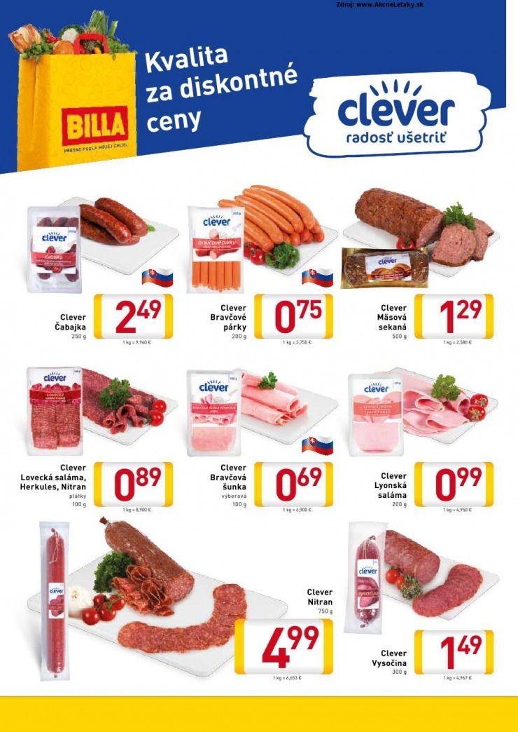 leták aktuálny Billa leták strana 6 leták aktuálny Billa leták strana 6