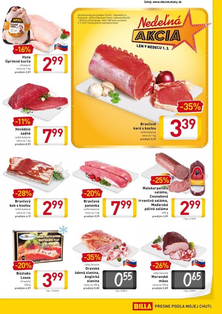 leták aktuálny Billa leták strana 7 leták aktuálny Billa leták strana 7