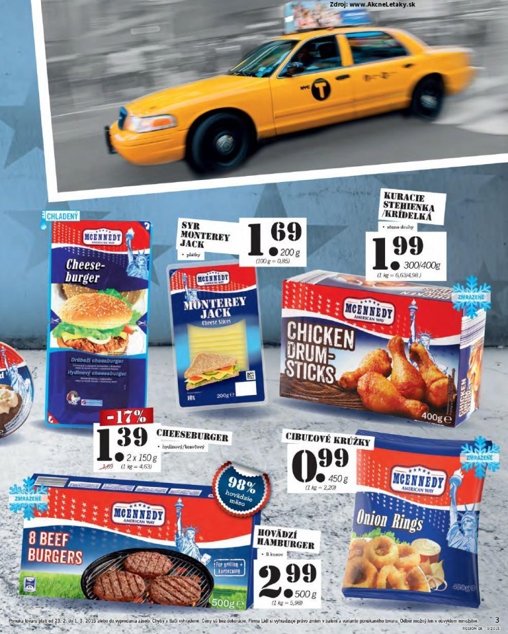 leták Lidl leták - v americkom štýle strana 3 leták Lidl leták - v americkom štýle strana 3