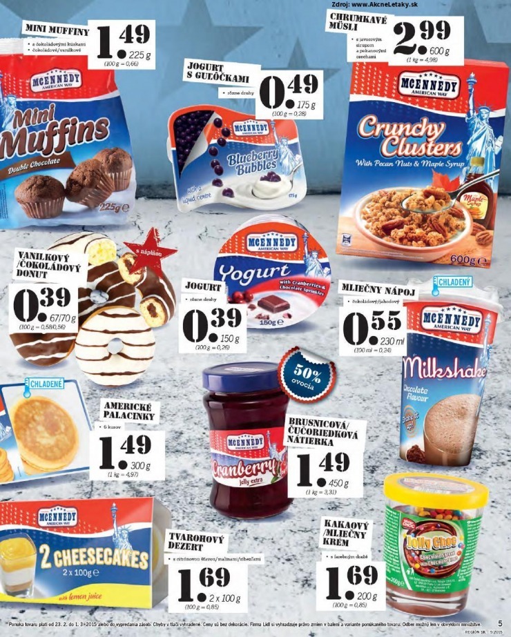 leták Lidl leták - v americkom štýle strana 5 leták Lidl leták - v americkom štýle strana 5