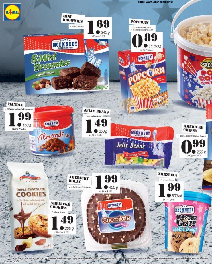 leták Lidl leták - v americkom štýle strana 6 leták Lidl leták - v americkom štýle strana 6