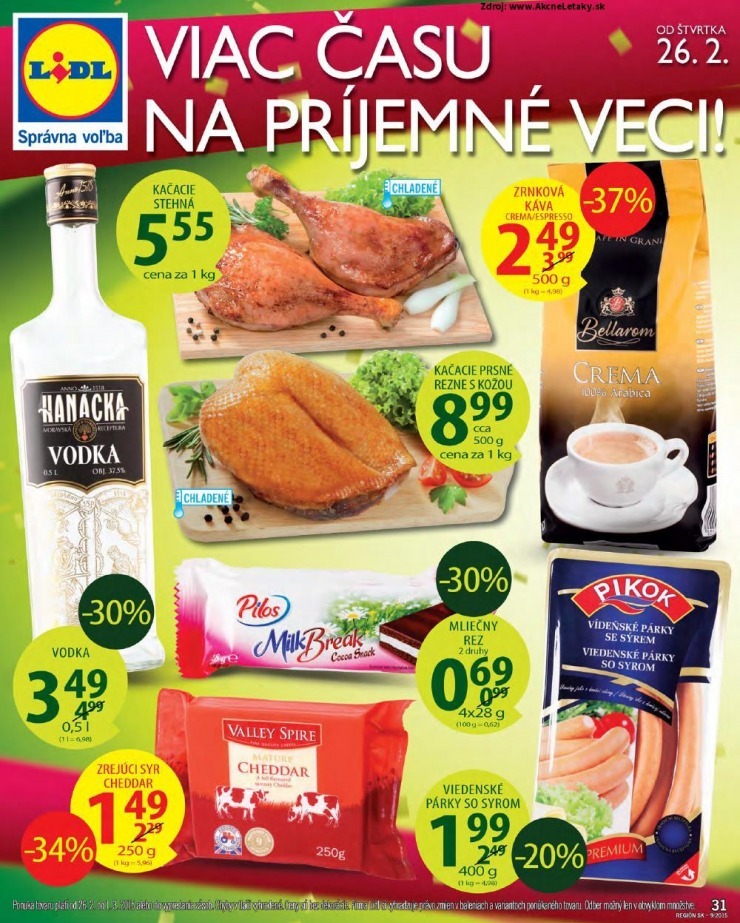 leták Lidl leták - v americkom štýle strana 31 leták Lidl leták - v americkom štýle strana 31