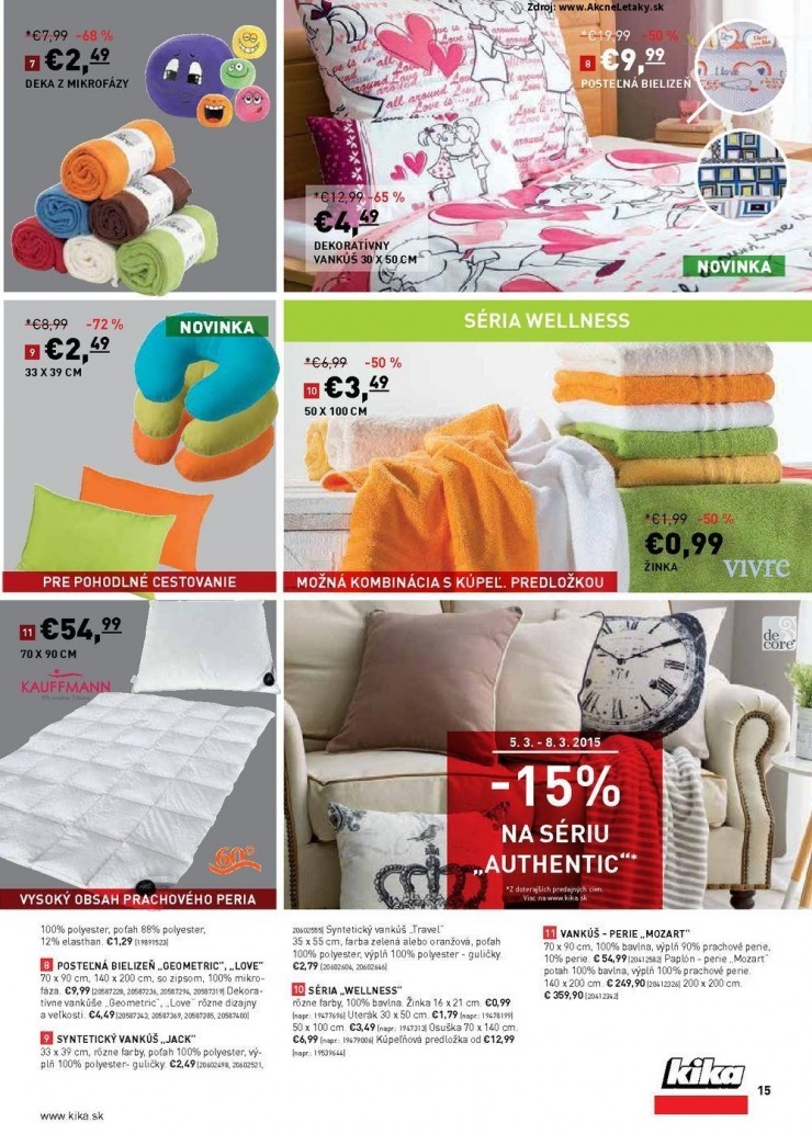leták extra ponuka kika strana 15 leták extra ponuka kika strana 15