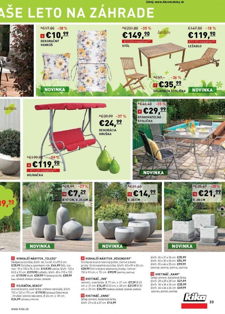 leták extra ponuka kika strana 23 leták extra ponuka kika strana 23