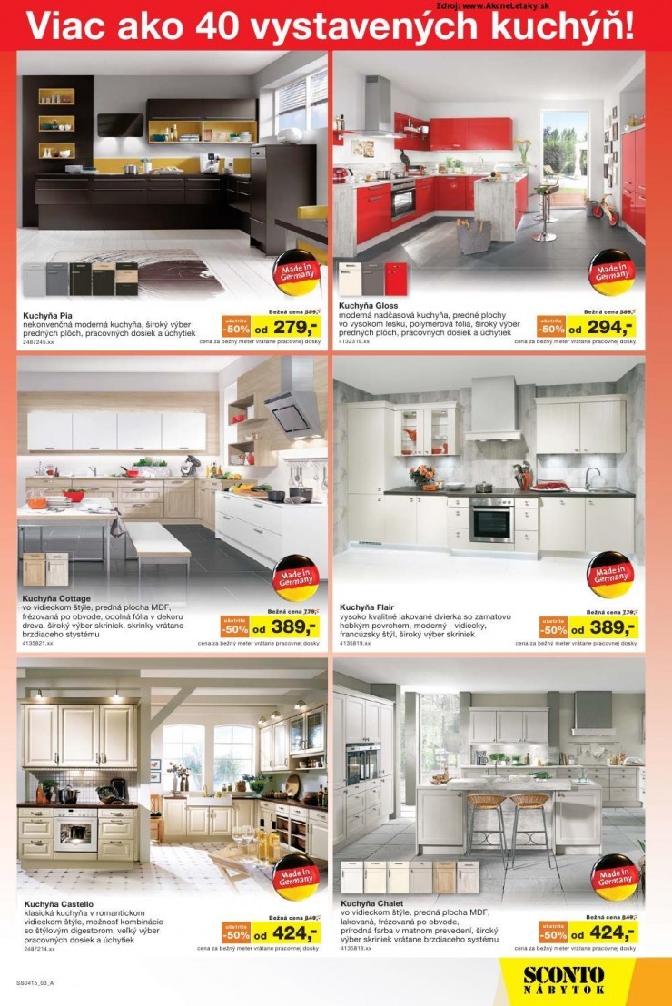 leták exklitivní leták Sconto nábytok strana 3 leták exklitivní leták Sconto nábytok strana 3