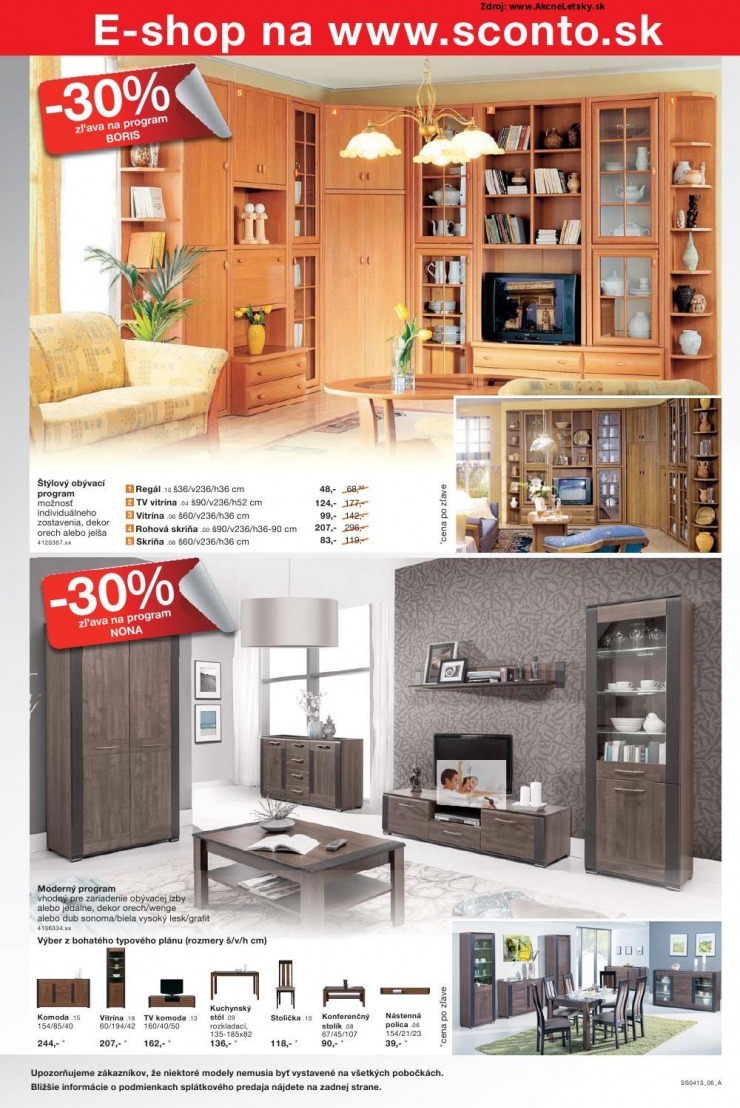 leták exklitivní leták Sconto nábytok strana 6 leták exklitivní leták Sconto nábytok strana 6