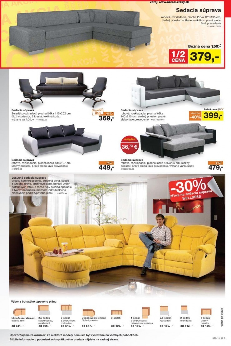 leták exklitivní leták Sconto nábytok strana 8 leták exklitivní leták Sconto nábytok strana 8