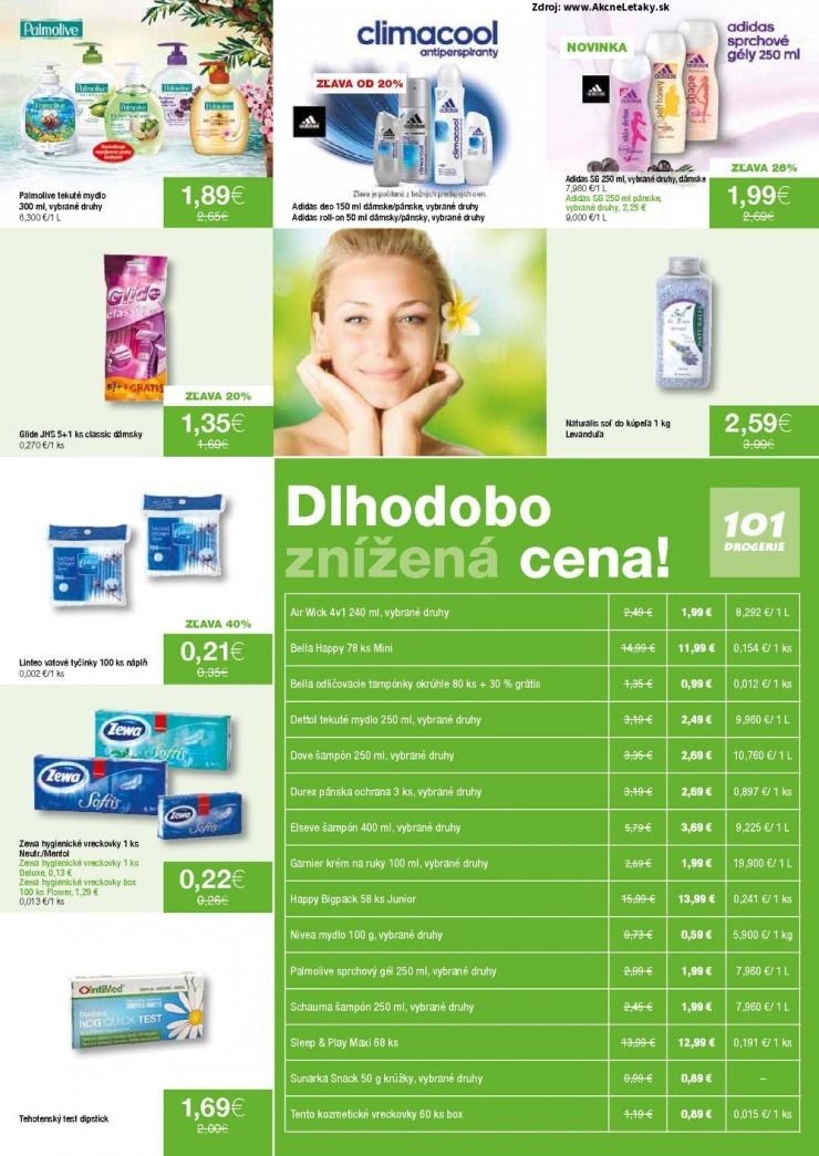 leták akčný leták 101 Drogerie strana 3 leták akčný leták 101 Drogerie strana 3