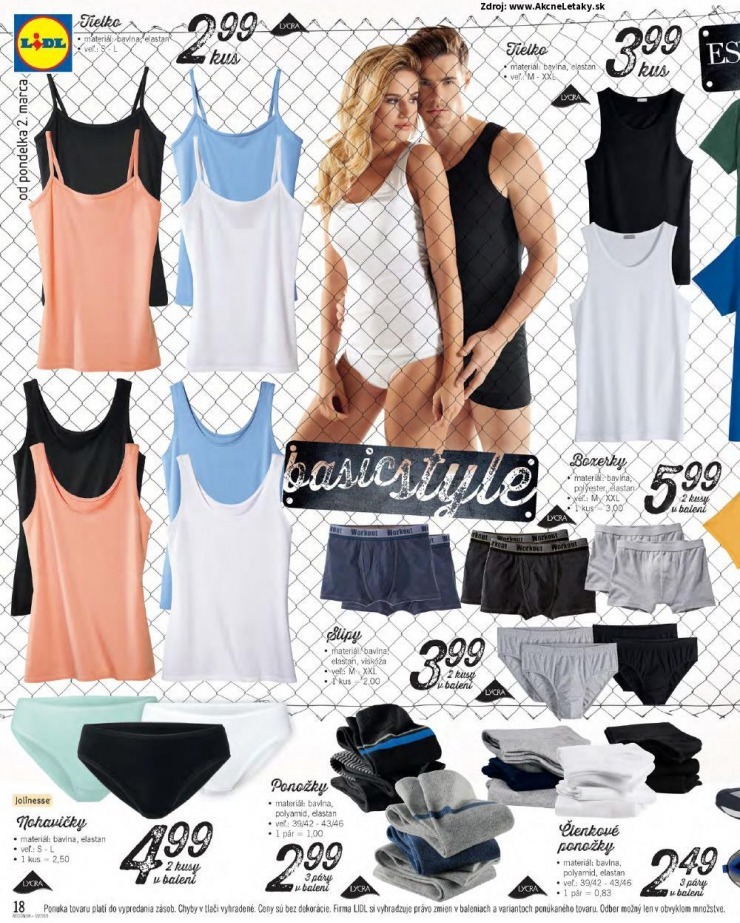 leták akčný leták Lidl strana 18 leták akčný leták Lidl strana 18