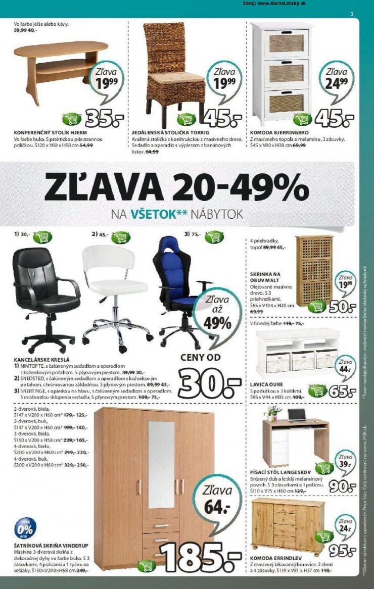 leták akčná ponuka Jysk strana 3 leták akčná ponuka Jysk strana 3