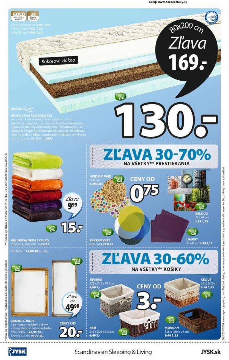 leták akčná ponuka Jysk strana 8 leták akčná ponuka Jysk strana 8