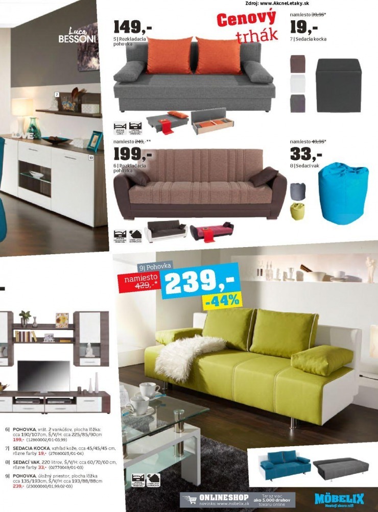 leták Möbelix leták - jarné trendy strana 5 leták Möbelix leták - jarné trendy strana 5