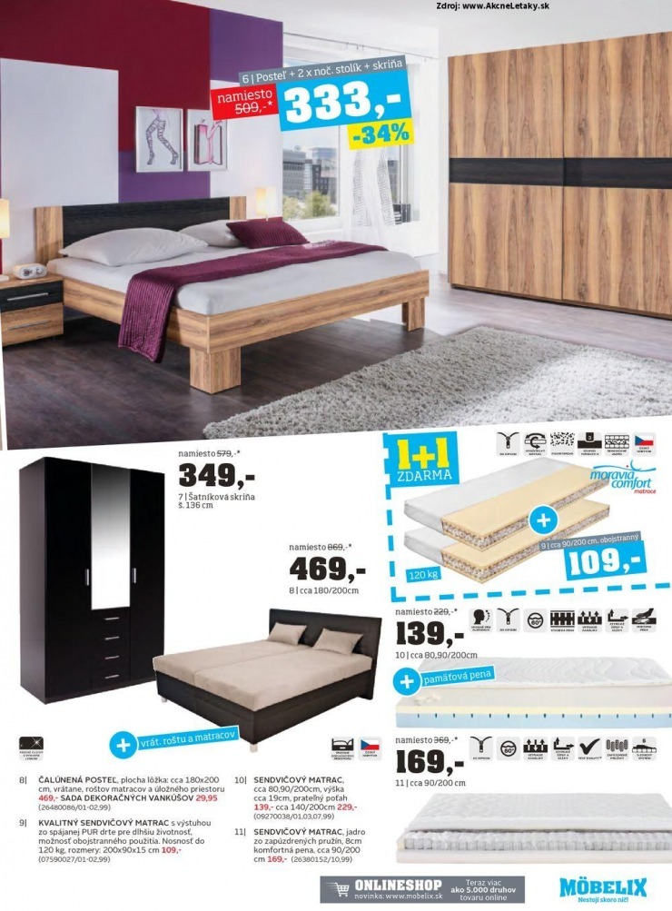 leták Möbelix leták - jarné trendy strana 9 leták Möbelix leták - jarné trendy strana 9