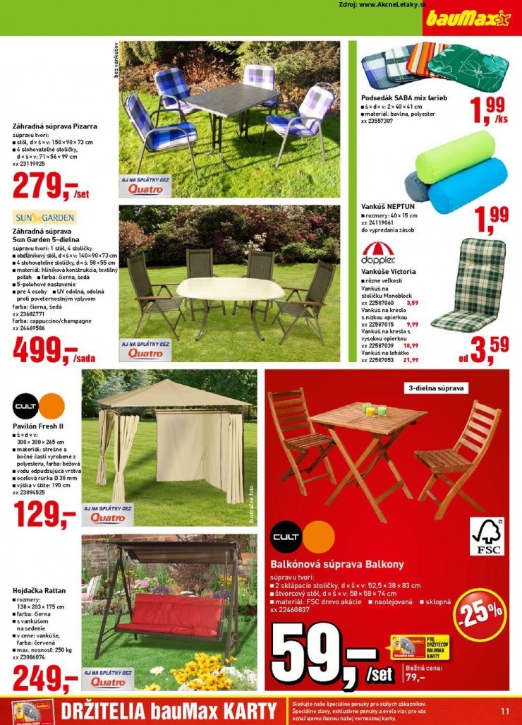 leták bauMax aktuálna ponuka strana 11 leták bauMax aktuálna ponuka strana 11