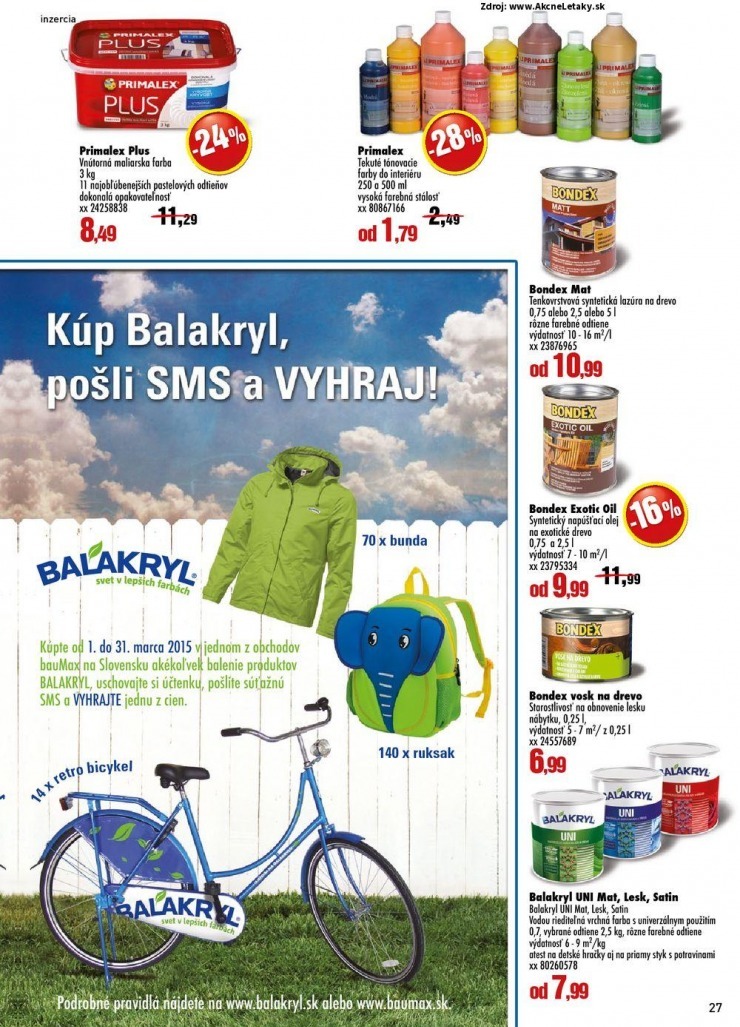 leták bauMax aktuálna ponuka strana 27 leták bauMax aktuálna ponuka strana 27
