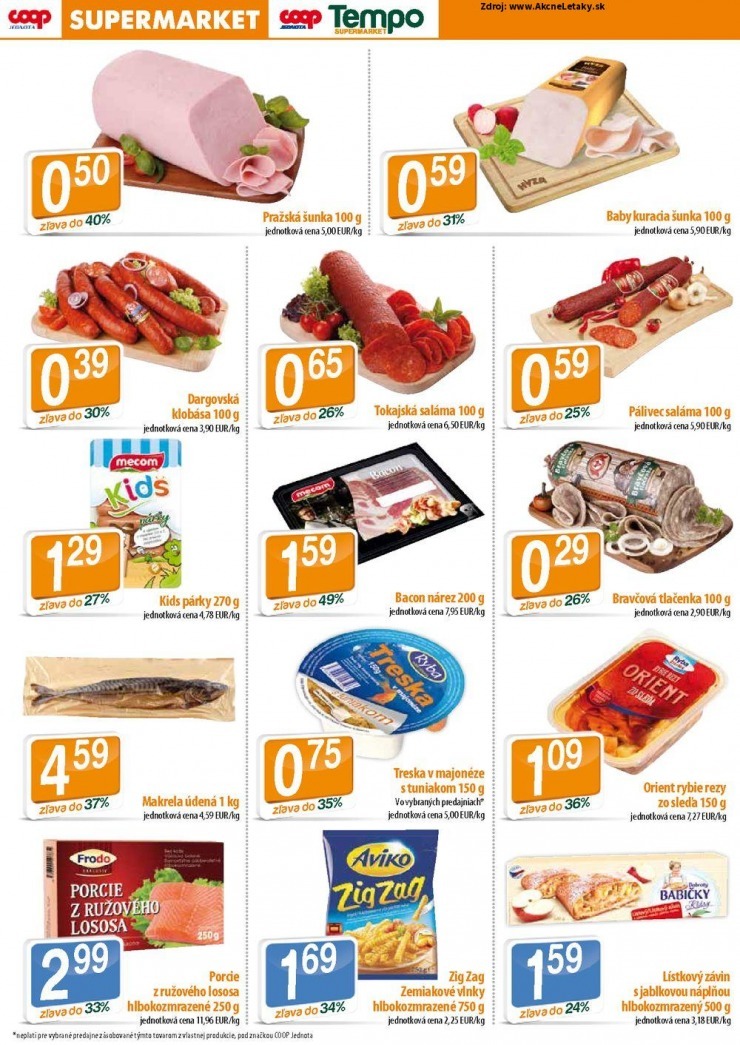 leták COOP Jednota akční leták strana 2 leták COOP Jednota akční leták strana 2