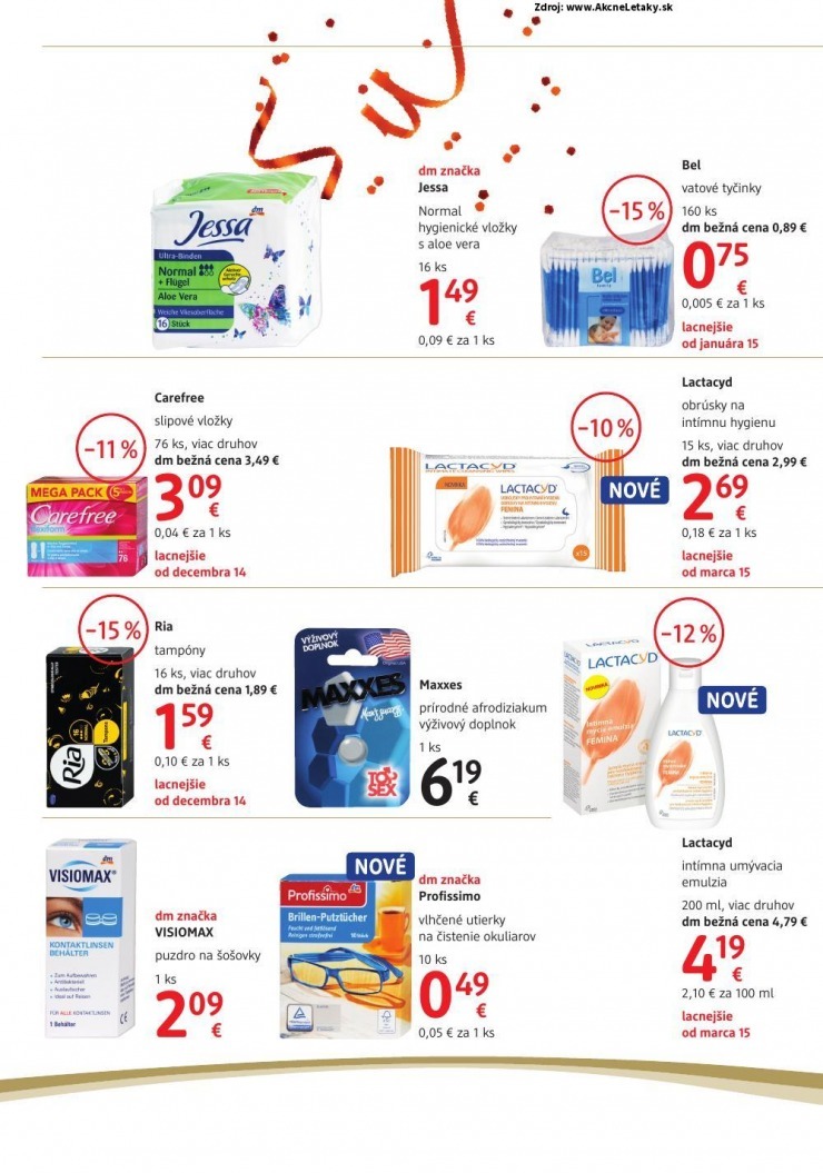 leták exkluzívny leták dm drogerie strana 14 leták exkluzívny leták dm drogerie strana 14