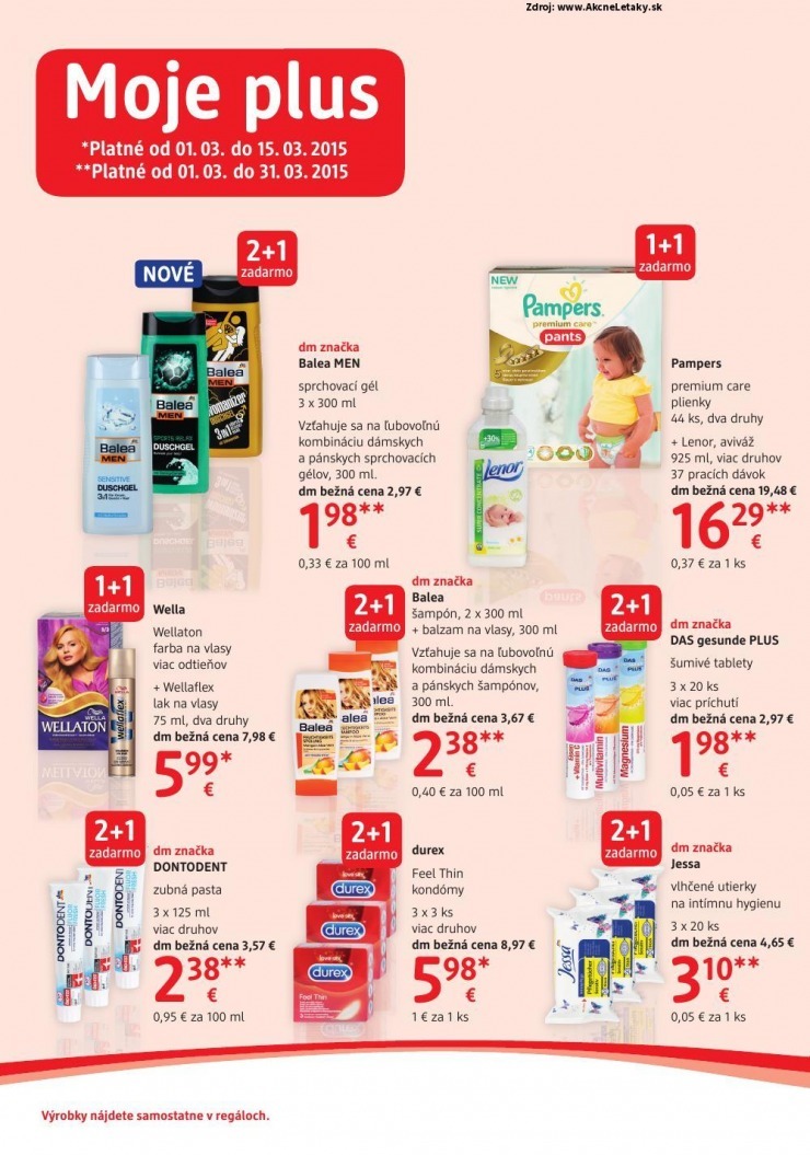 leták exkluzívny leták dm drogerie strana 20 leták exkluzívny leták dm drogerie strana 20