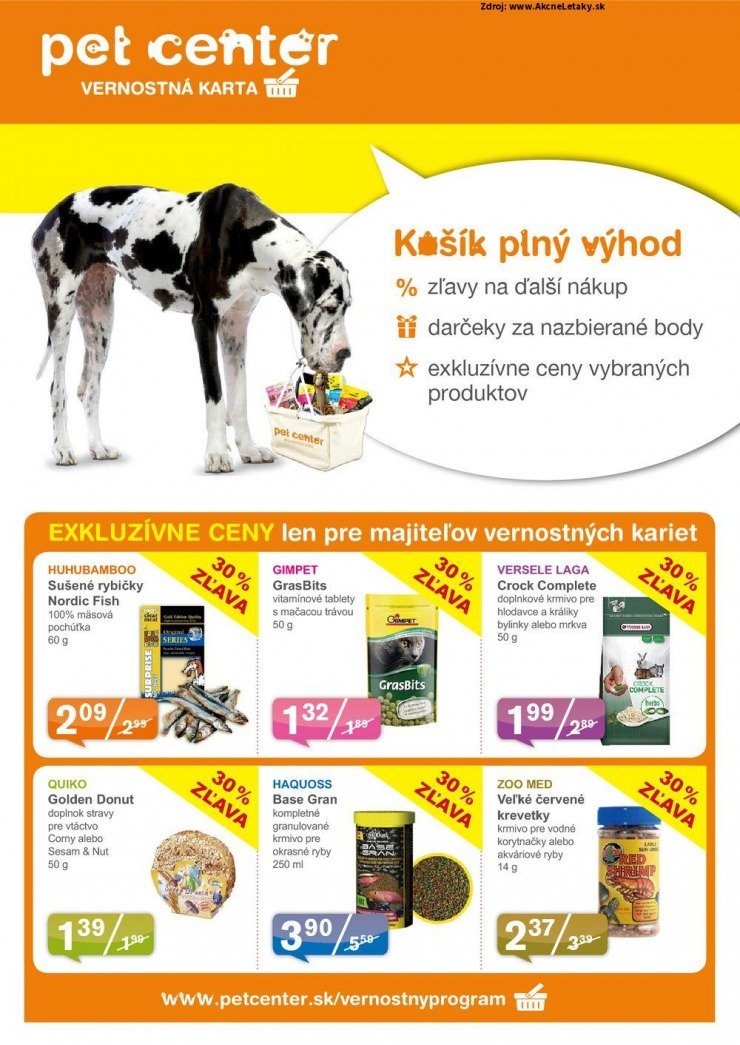 leták akciový leták Pet Center strana 4 leták akciový leták Pet Center strana 4